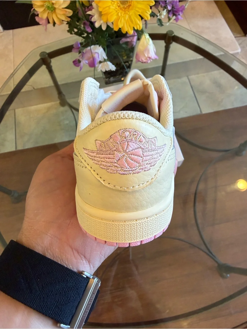 Travis Scott x Jordan 1 Low Shy Pink Ps 2Y